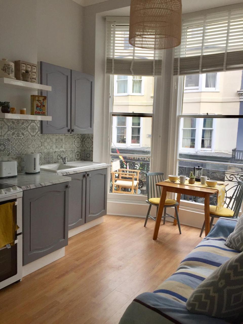 Striking Seaside One Bed Balcony Flat In Brighton Apartment Bagian luar foto